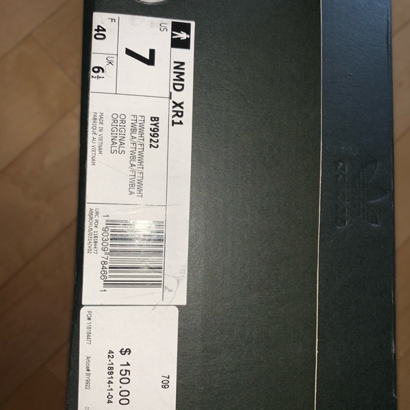 Adidas NMD XR1 (Triple White) - Picture 4 of 4